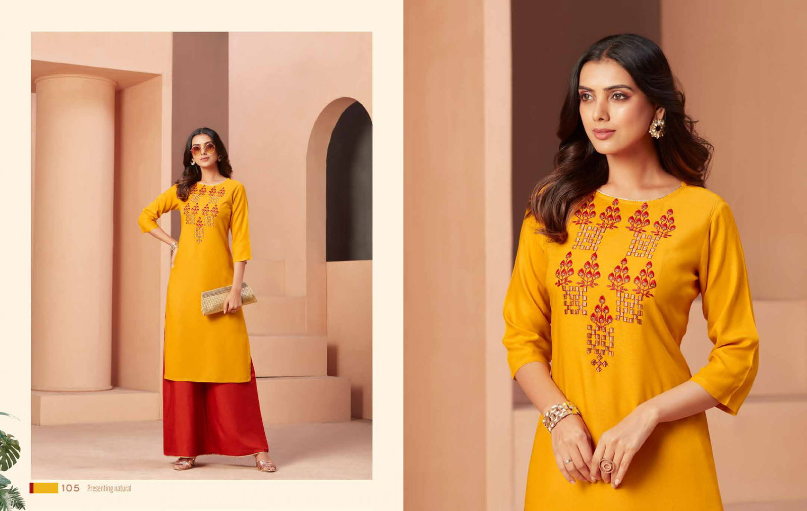 Dark Desire 101 - 109 Designer Kurtis Catalog